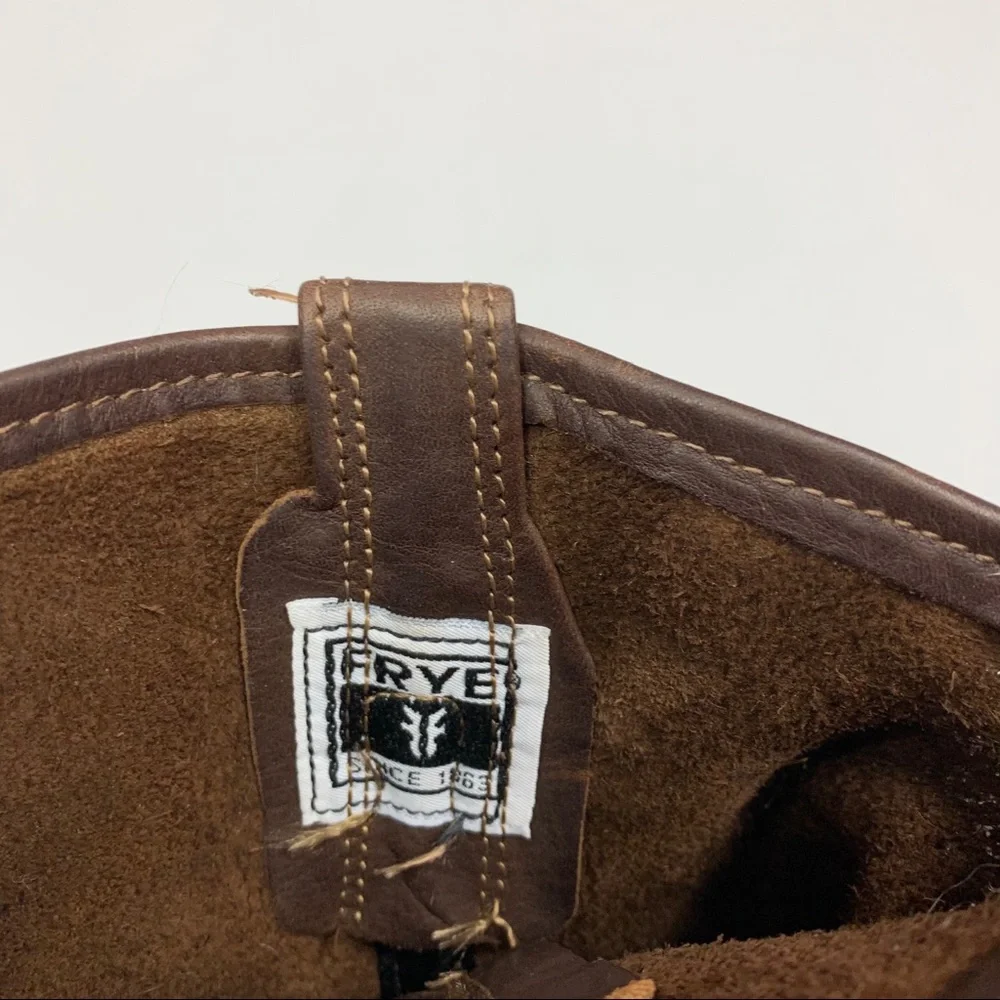 Frye Brown Ankle Boots & Booties - Picture 6 of 7